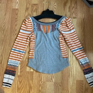 Free People sweater thermal top